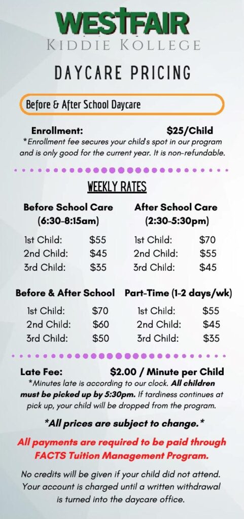 Rates Westfair Christian Academy Jacksonville IL
